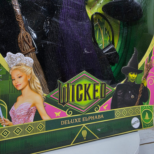 New WICKED Deluxe Elphaba Figure Barbie Doll .com Version