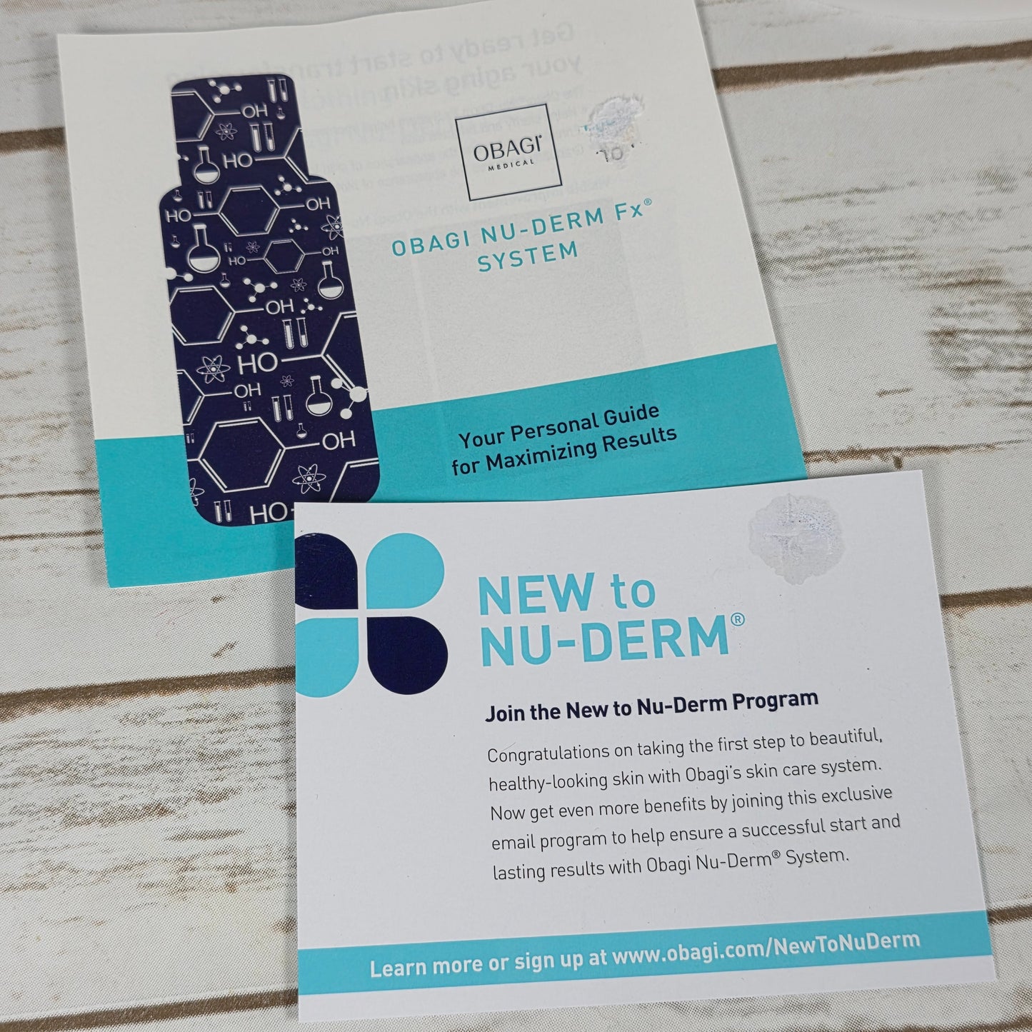 New OBAGI Nu-Derm FX System Skin Transformation Kit Complexion Brightening System