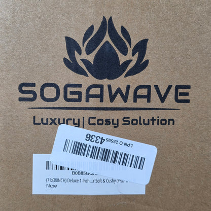 NIOB New SOGAWAVE Premier Plush Fleece Massage Table Warmer- 10 Heat Settings