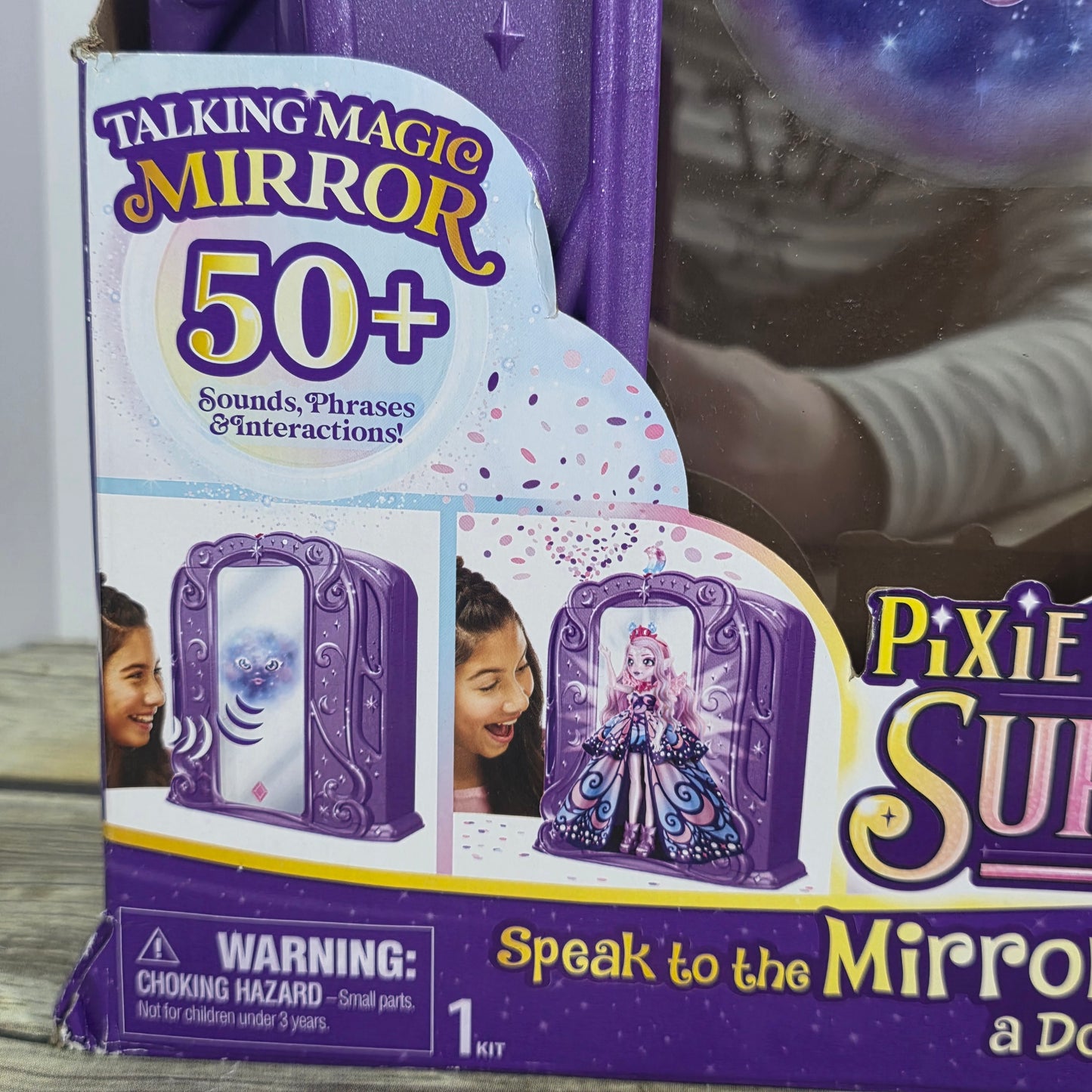 NIB New Magic Mixies Pixie Supremes Talking Magic Mirror 10" Doll