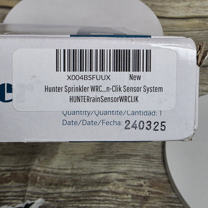 NIB New Hunter Sprinkler WR-CLIK Wireless Rain-CLIK Sensor Kit