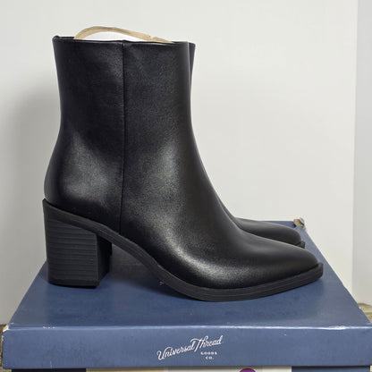 NIB New Women's Universal Thread Goods Co. Gayle Boots Heels Black 5.5M
