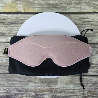 BeHoomi Sleep Mask w Ear Plugs Pink