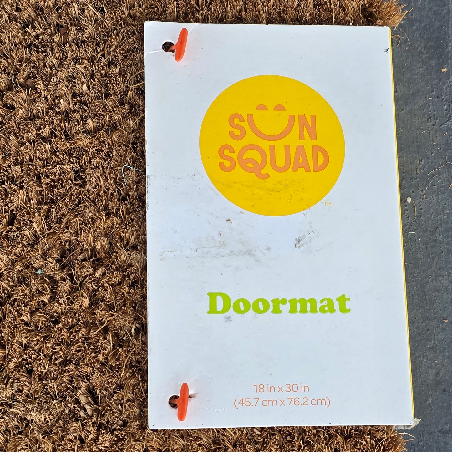 NWT New Cute Sun Squad Bee Kind Doormat 18x30"