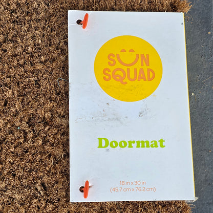 NWT New Cute Sun Squad Bee Kind Doormat 18x30"