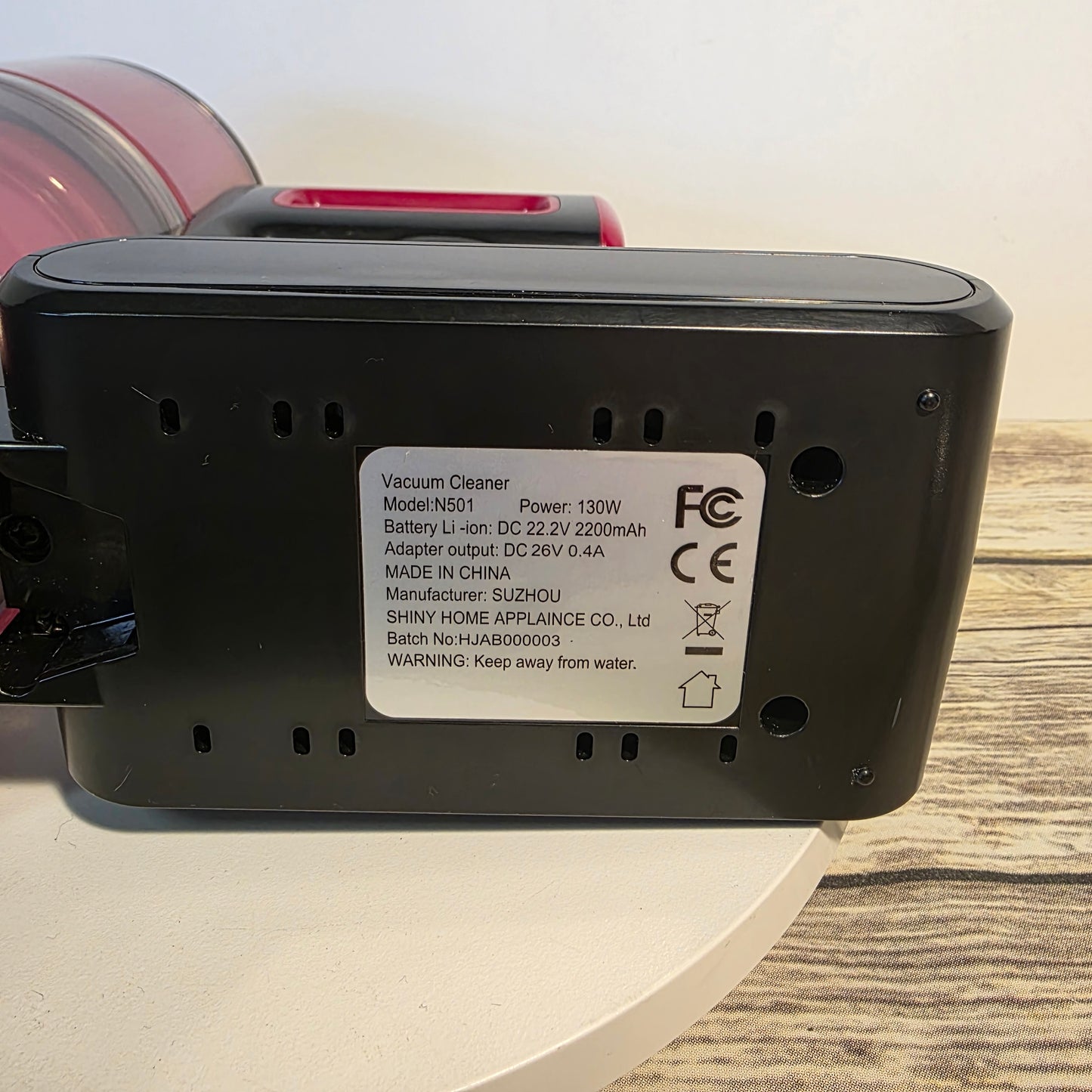 N501 Cordless Vacuum Cleaner Rechargeable HEAD ONLY!