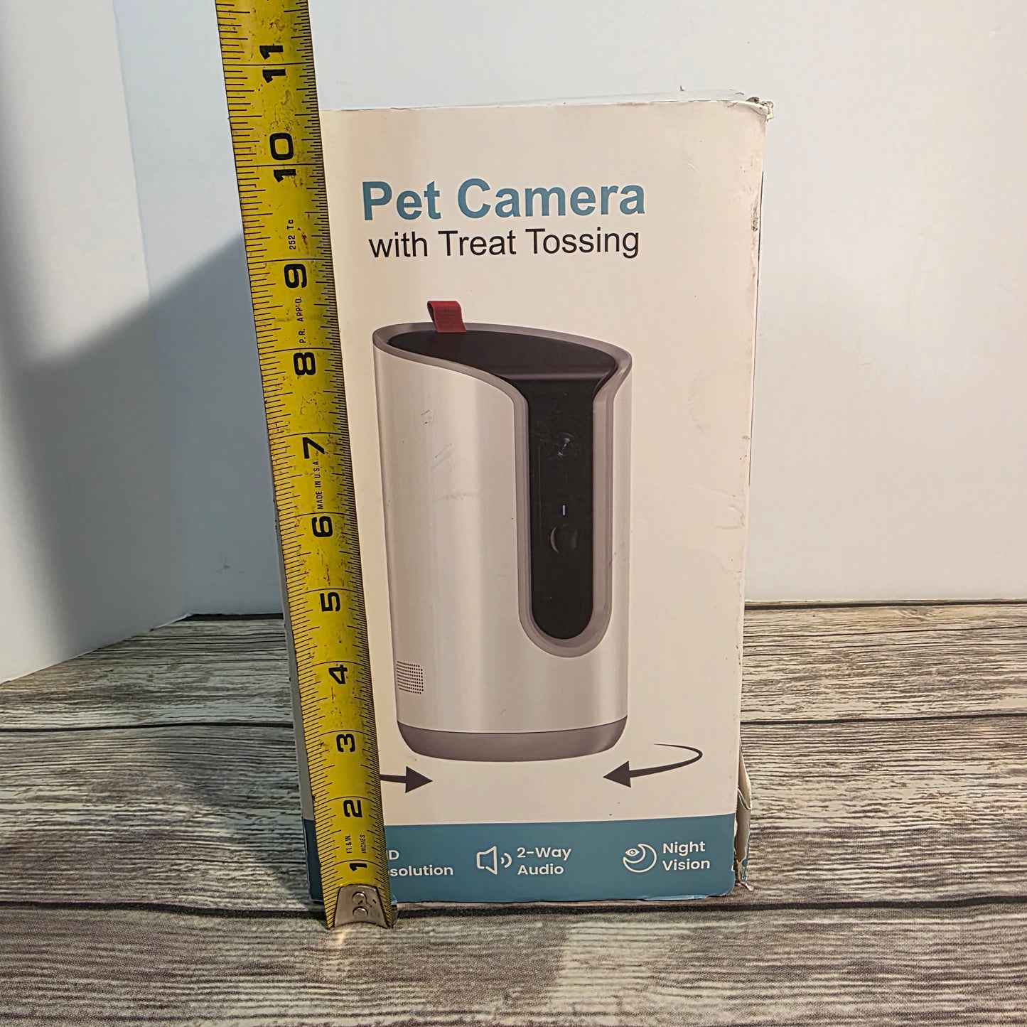 NIOB New TKENPRO 2-Way Audio Pet Camera with Treat Tossing with Night Vision