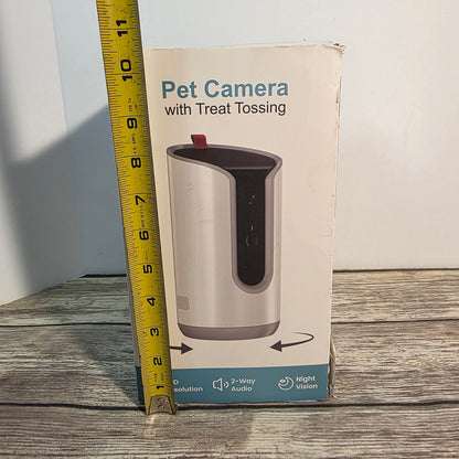 NIOB New TKENPRO 2-Way Audio Pet Camera with Treat Tossing with Night Vision