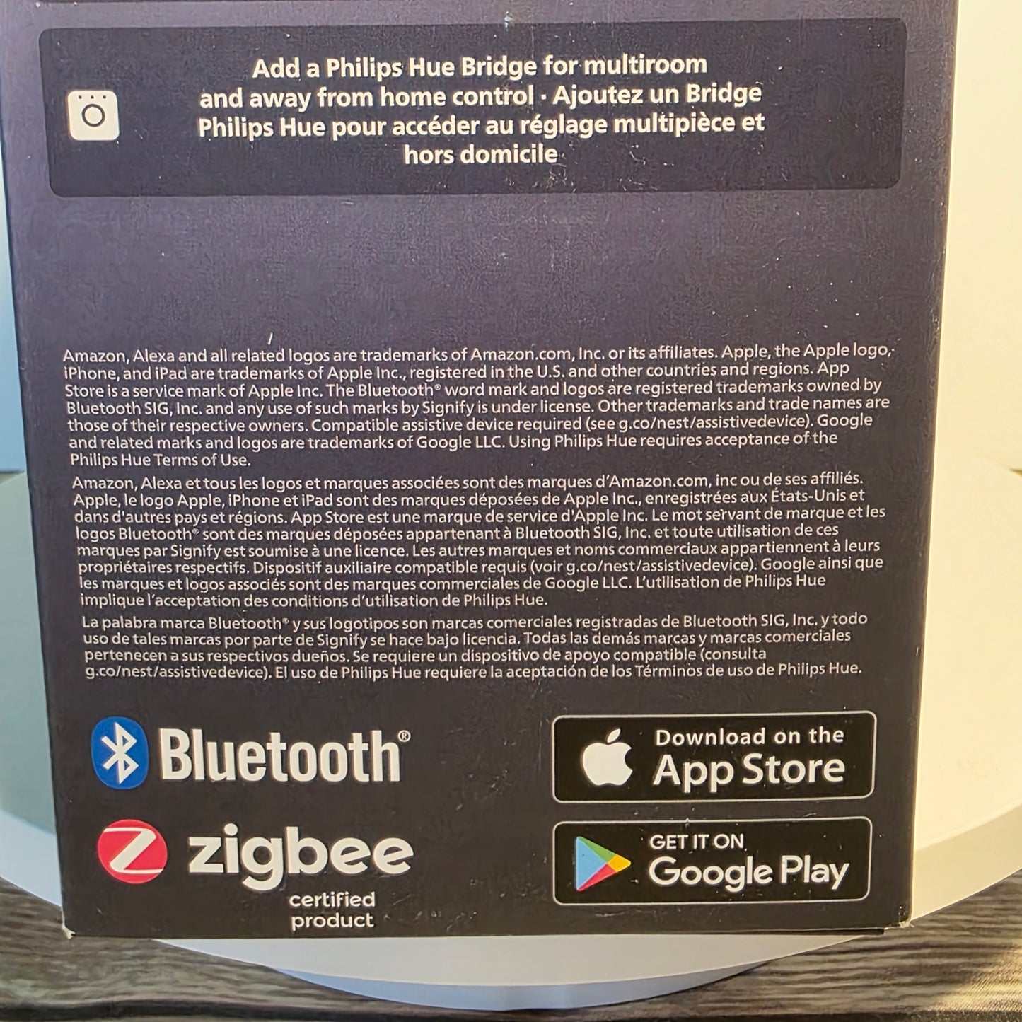 NIOB New PHILIPS hue Personal Wireless Lighting White Ambiance 5/6" Retrofit Recessed  Downight Bluetooth Alexa Hey Google Compatible