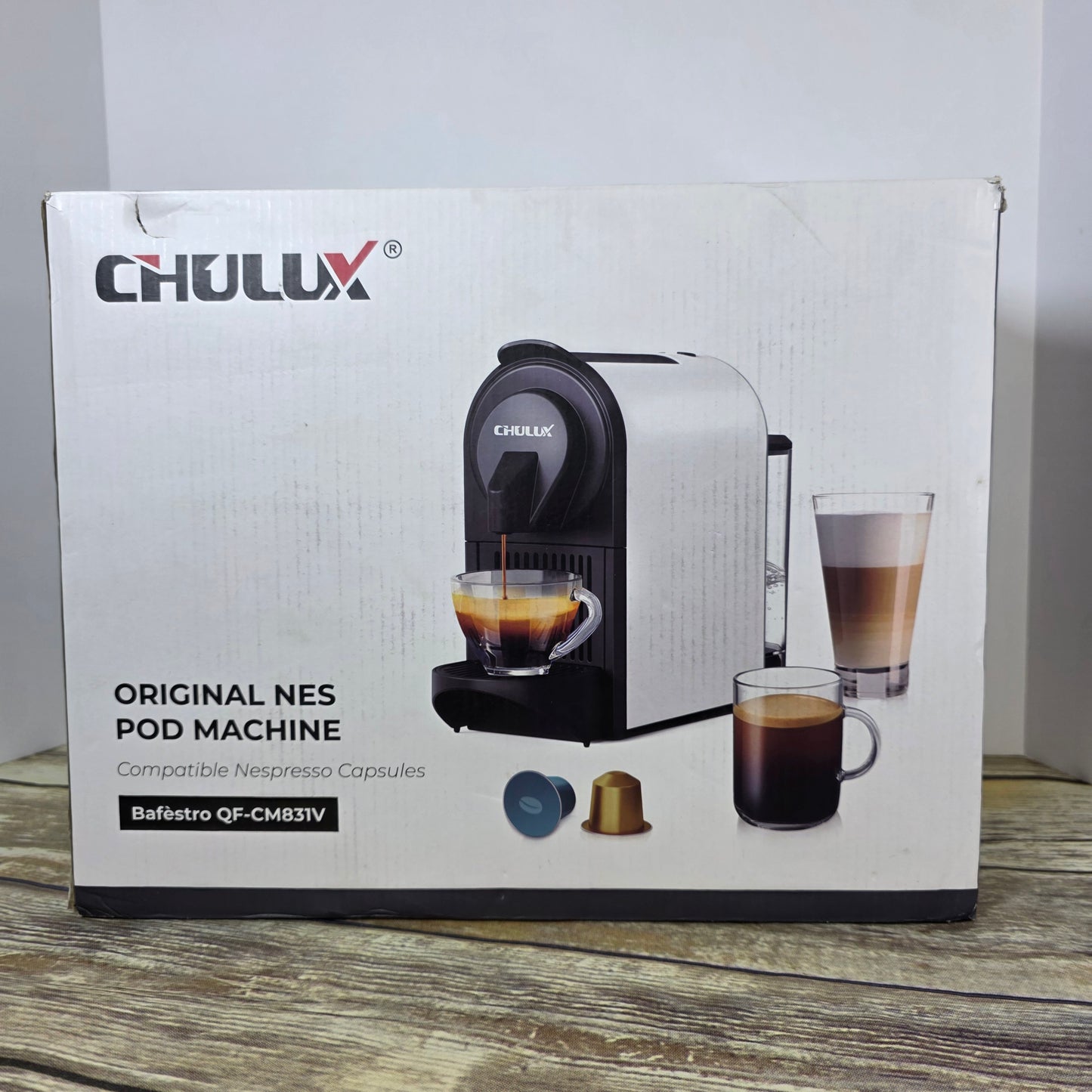 NIOB New CHULUX Original Nes Pod Machine Coffee Espresso