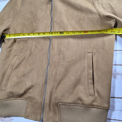 Goodfellow & Co Men's Faux Suede Bomber Jacket -Small