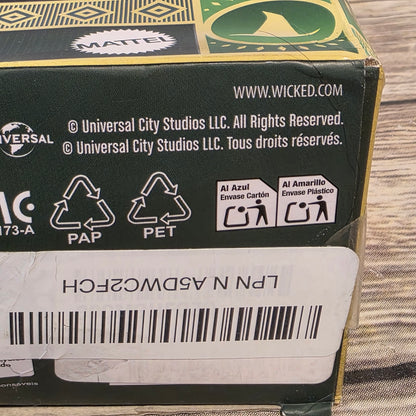 NIB New WICKED Deluxe Elphaba Doll 2024 w/ Box Error