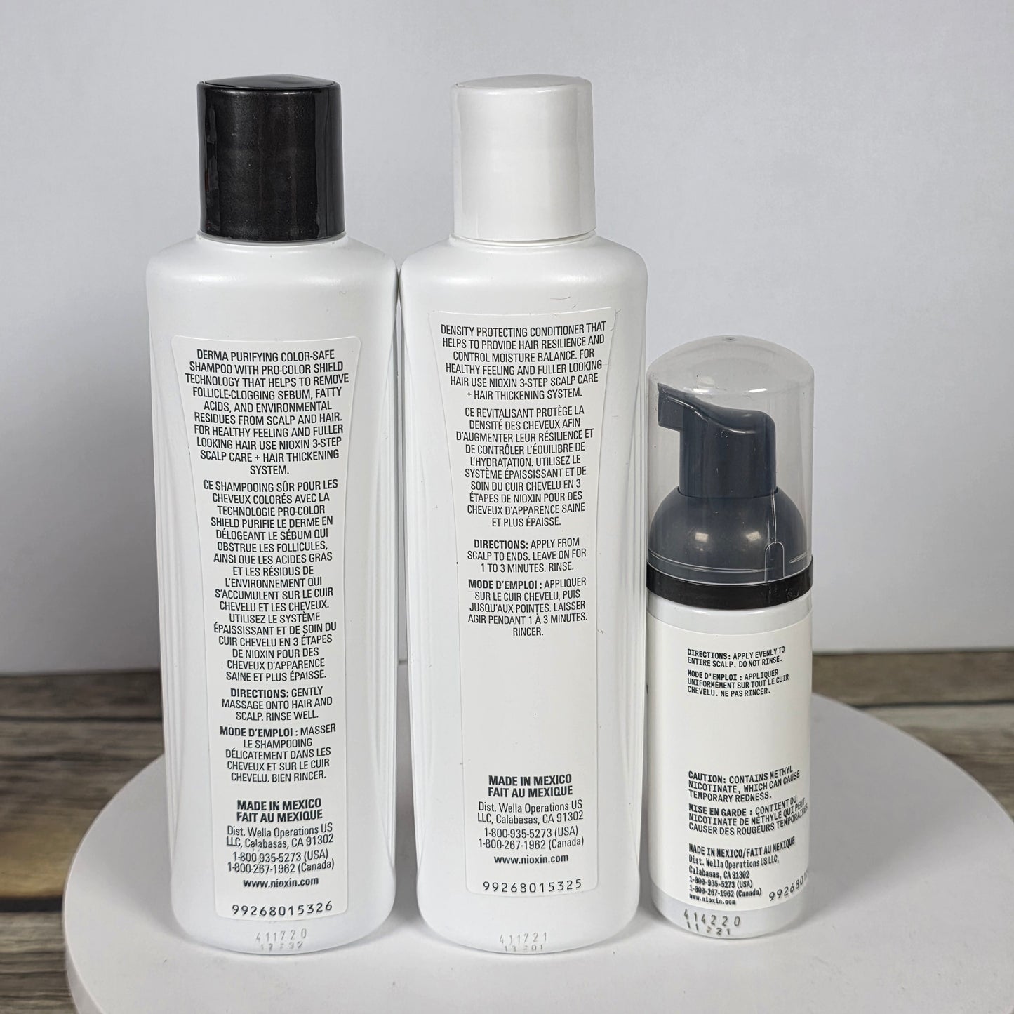 NIOP New Nioxin Scalp Care - Hair Thickening System Shampoo Conditioner Thickening Treatment