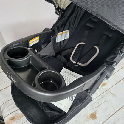 New GRACO Modes Toddler Stroller Second Seat Attachment Black + Sun Shade