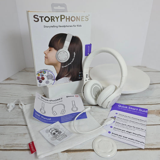 NIOB New Onanoff StoryPhones, Storytelling Foldable Bluetooth Kids Headphones