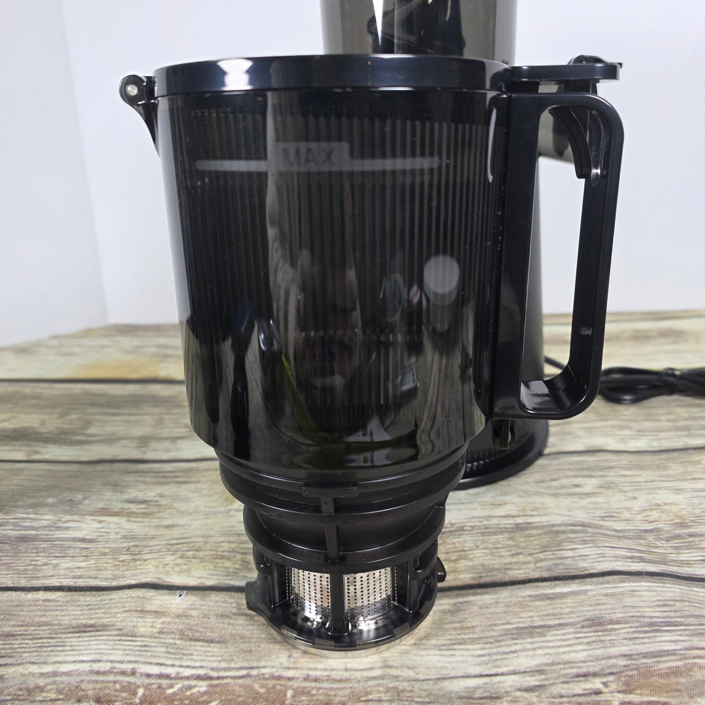 NIOB New Ecoself Big Mouth Slow Juicer Black SJ-050C