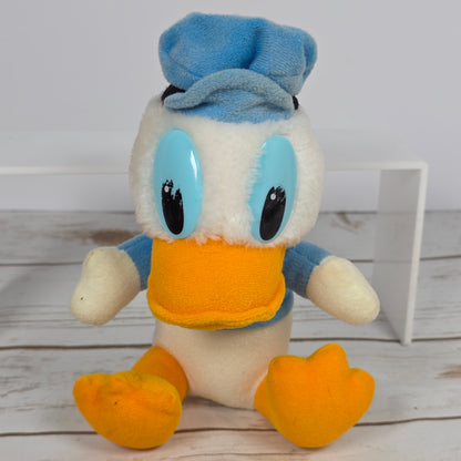 Vintage Walt Disney Plush Characters Mickey Mouse Donald Duck Goofy Pinocchio
