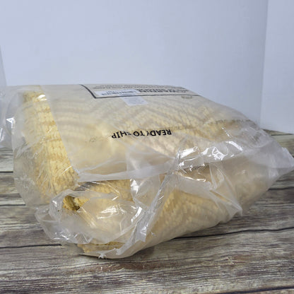 NIOP Bottilo Boon Knitted Blanket Yellow 60"x80"