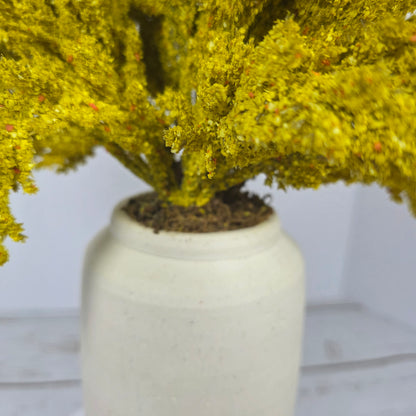 New Threshold Goldenrod Arrangement Yellow Gold Floral Vase