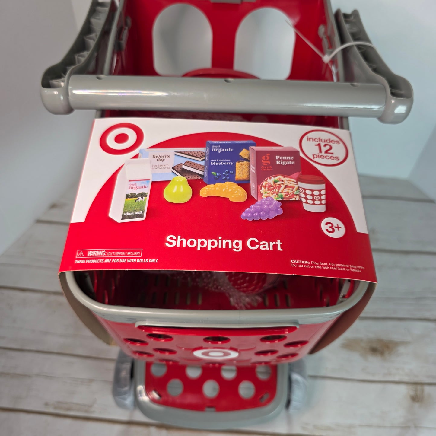 NWT New Kids' Toy Plastic TARGET Shopping Cart