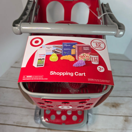 NWT New Kids' Toy Plastic TARGET Shopping Cart