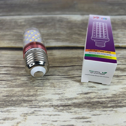 Tiffany Style Stained Glass Sunflower Table Lamp With Bronze Base & LED Bulb