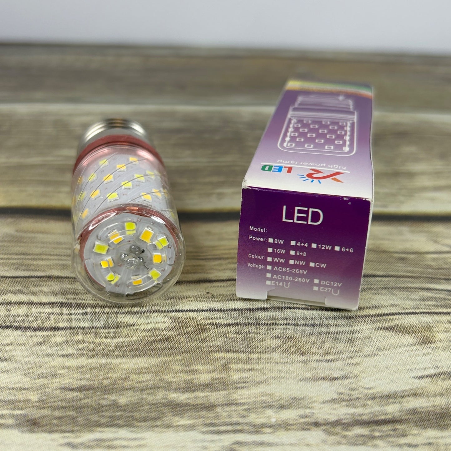 Tiffany Style Stained Glass Sunflower Table Lamp With Bronze Base & LED Bulb