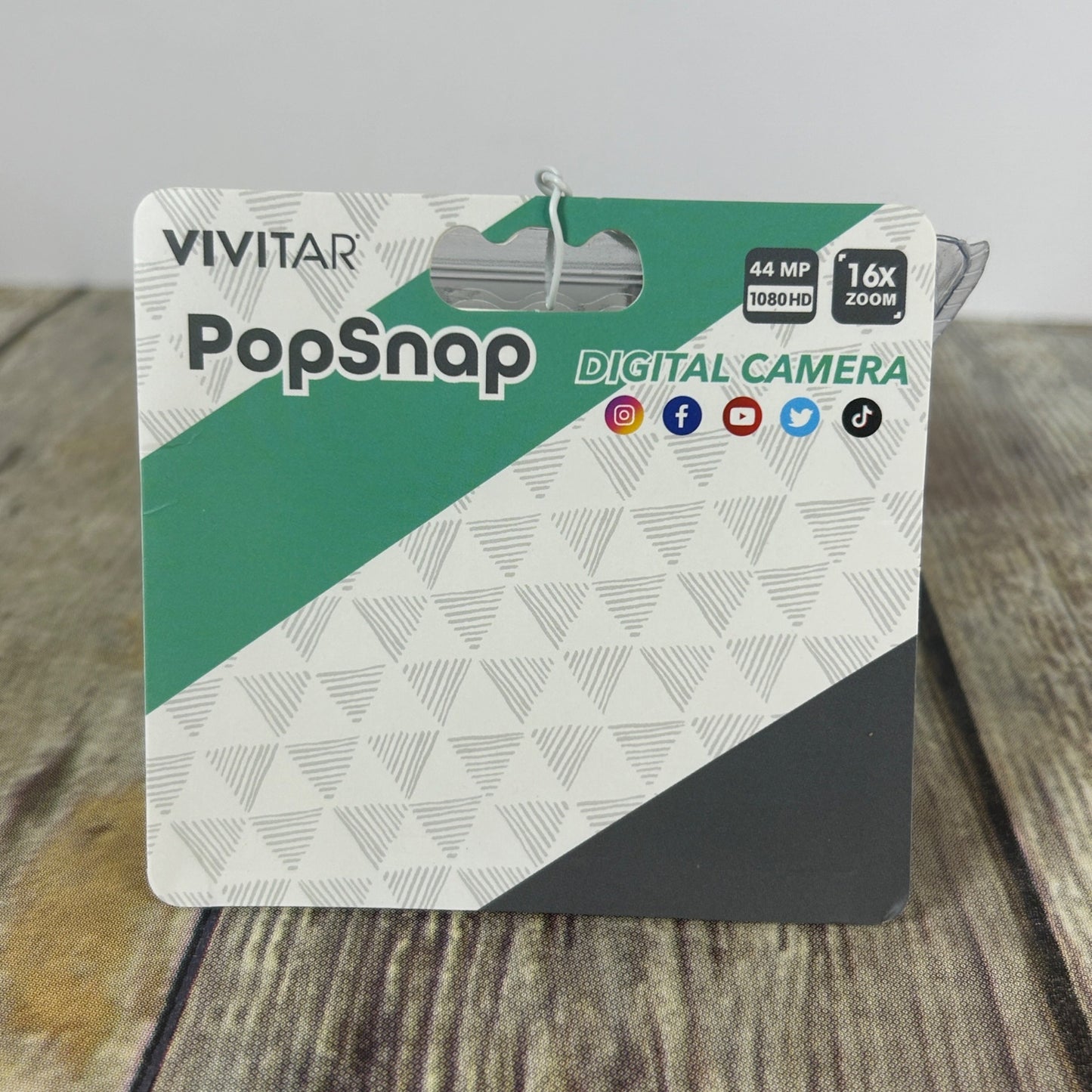 Vivitar 44MP PopSnap VEC S124 Digital Camera With 2.4" Screen & 16X Zoom