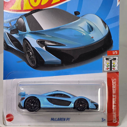 Hot Wheels McLaren P1 Blue Die-Cast Car