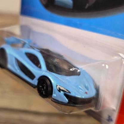 Hot Wheels McLaren P1 Blue Die-Cast Car