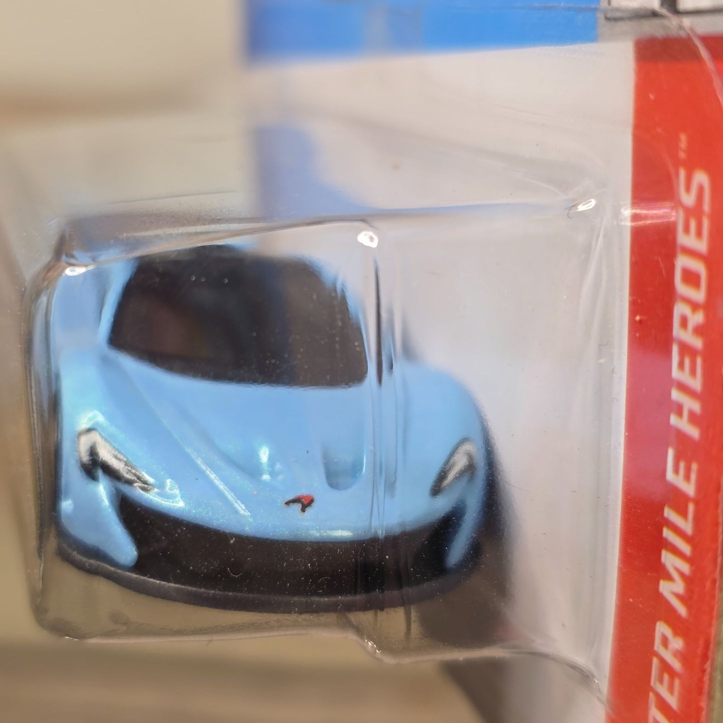 Hot Wheels McLaren P1 Blue Die-Cast Car
