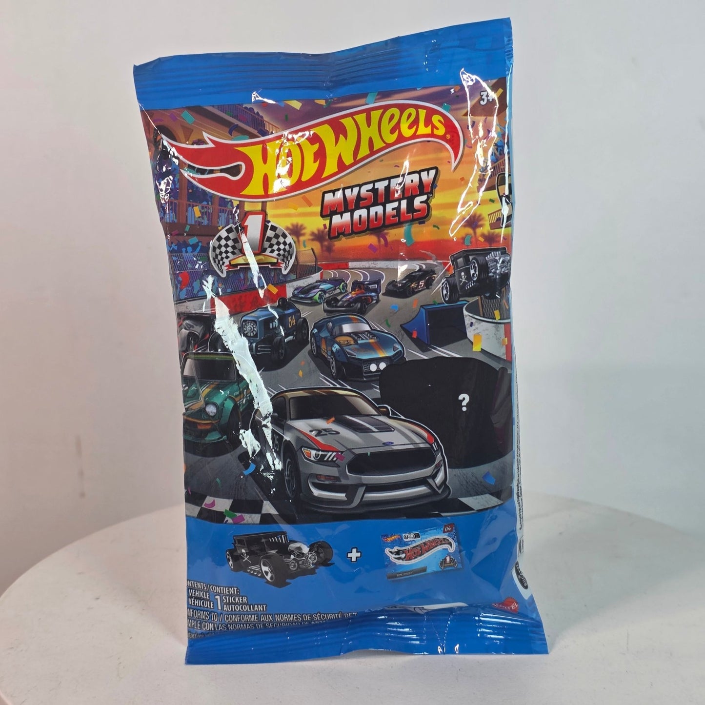 Hot Wheels Mystery Models Series 1 Ford Shelby GT350R #3 Bagged Collectible Toy Car & Sticker New 2026