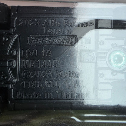 Matchbox 2023 Alfa Romeo Tonale Green Die-Cast Car Short Card