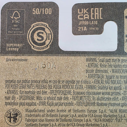 Matchbox 2023 Alfa Romeo Tonale Green Die-Cast Car Short Card