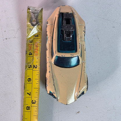 2016 Hot Wheels Tour De Fast Die-Cast Car Mountain Biking Theme Beige & Black Made In Indonesia
