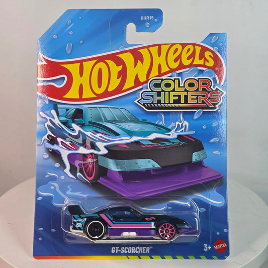 Hot Wheels Color Shifters GT-Scorcher Die-Cast Car Toy With Color-Changing Feature For Ages 3+