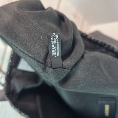 DKNY Black Cali Tote Bag With Leather Straps