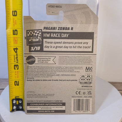 Hot Wheels Pagani Zonda R HW Race Day Diecast Model Yellow