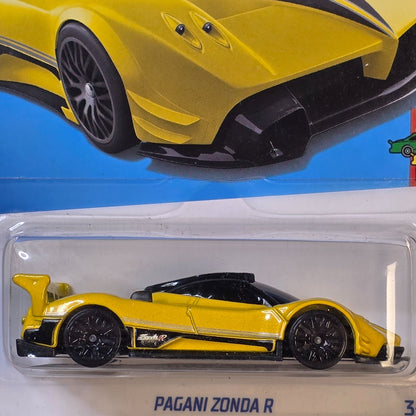 Hot Wheels Pagani Zonda R HW Race Day Diecast Model Yellow