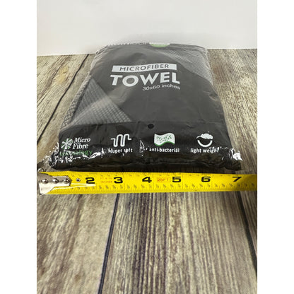 Rainleaf Microfiber Towel 30x60 Inches Ultra Absorbent Compact Quick-Dry Towel For Travel Camping & Gym