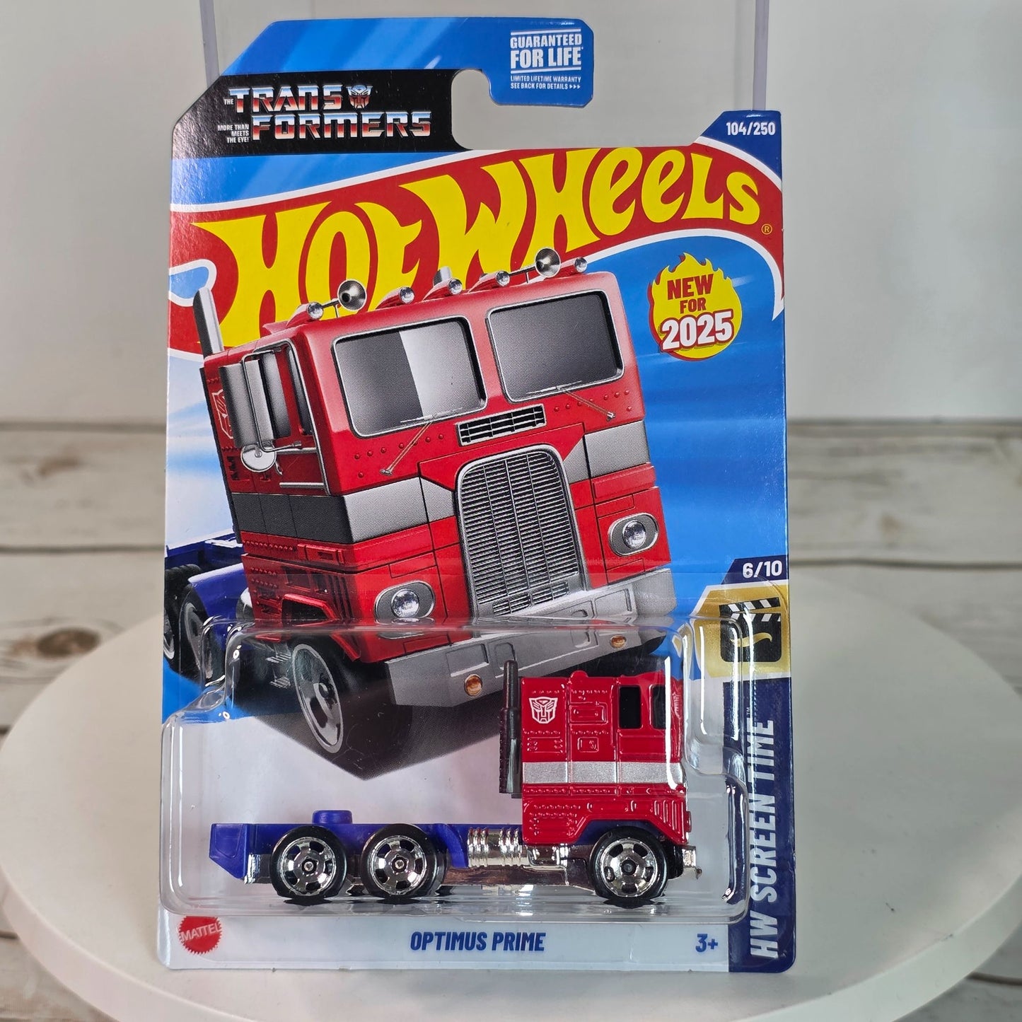 Hot Wheels Transformers Optimus Prime Die-Cast Truck 104/250 New For 2025