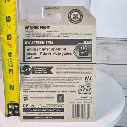 Hot Wheels Transformers Optimus Prime Die-Cast Truck 104/250 New For 2025