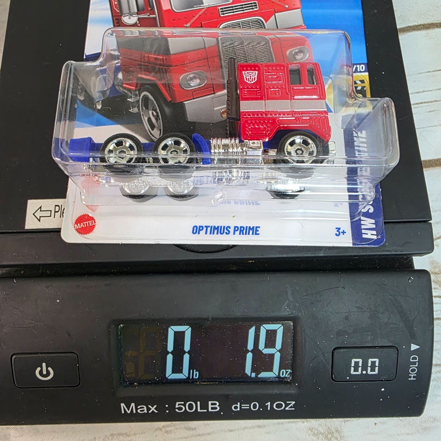 Hot Wheels Transformers Optimus Prime Die-Cast Truck 104/250 New For 2025