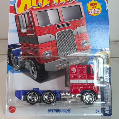 Hot Wheels Transformers Optimus Prime Die-Cast Truck 104/250 New For 2025