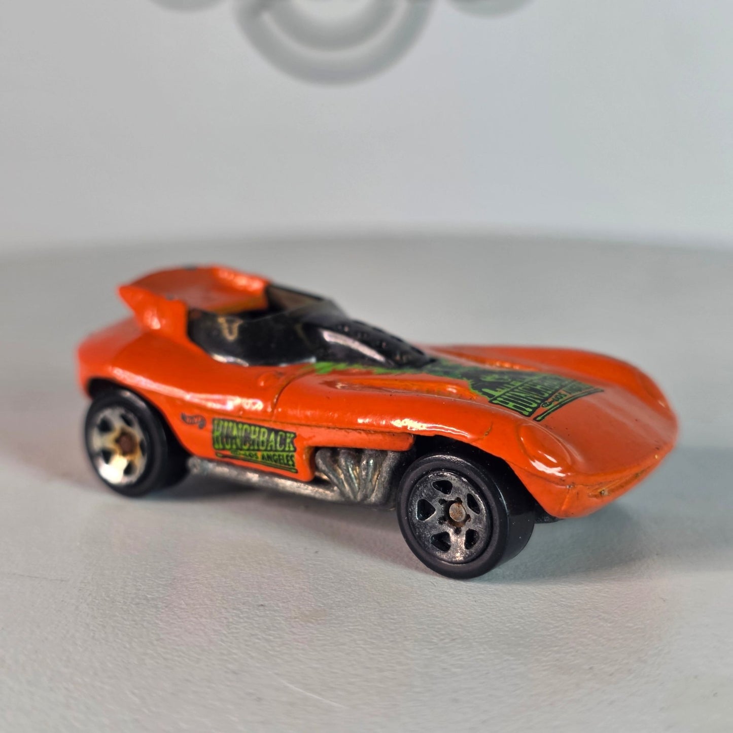 Hot Wheels Cat-A-Pult "Hunchback" 1998 Terrorific Series Orange VHTF [Rare]
