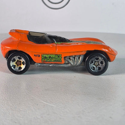 Hot Wheels Cat-A-Pult "Hunchback" 1998 Terrorific Series Orange VHTF [Rare]
