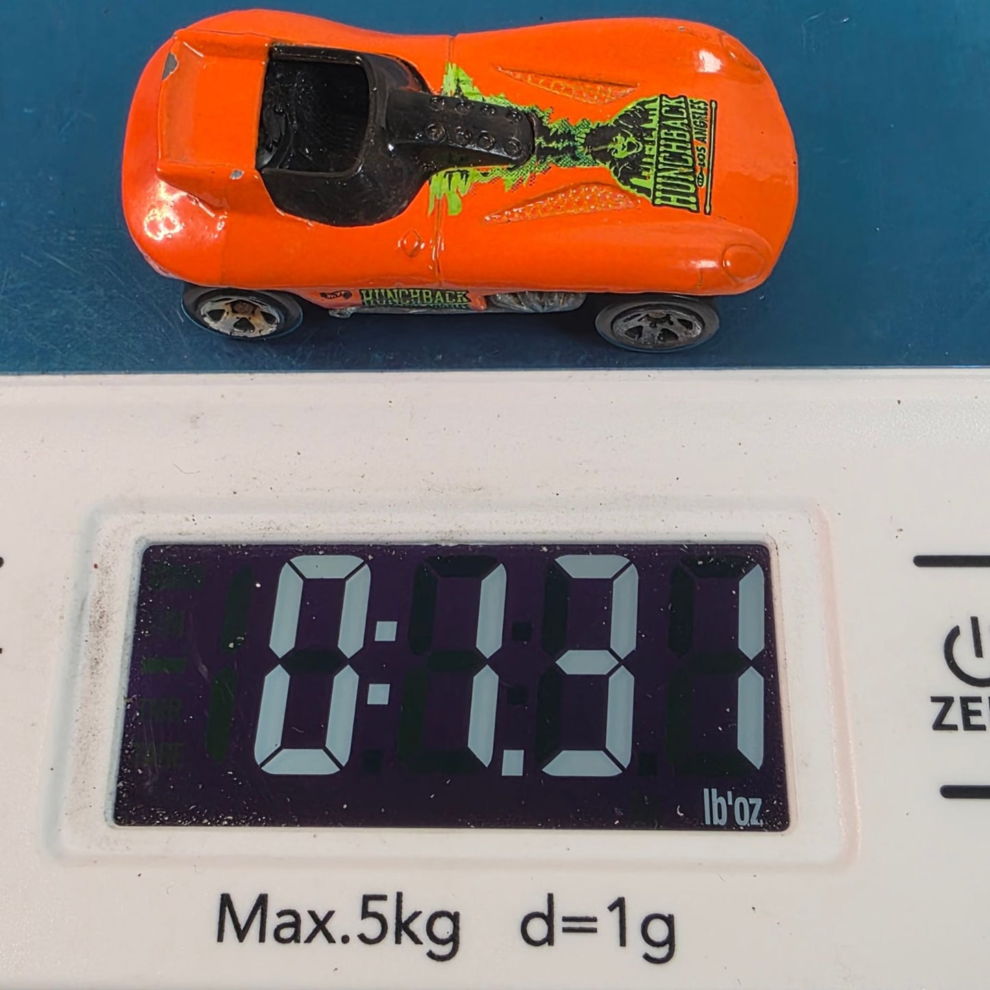 Hot Wheels Cat-A-Pult "Hunchback" 1998 Terrorific Series Orange VHTF [Rare]