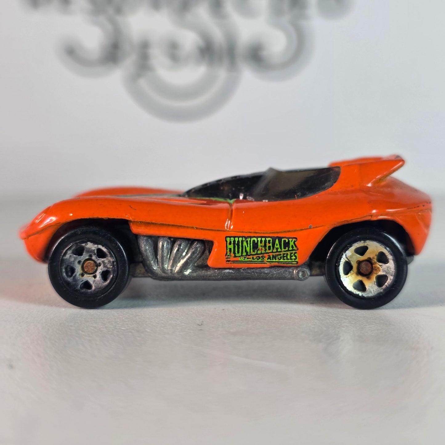Hot Wheels Cat-A-Pult "Hunchback" 1998 Terrorific Series Orange VHTF [Rare]