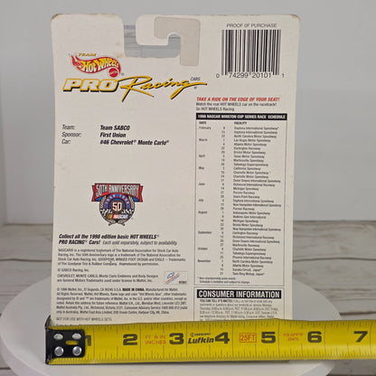 Hot Wheels Pro Racing 1998 Collector Edition Die-Cast Car #46 Trading Paint Series