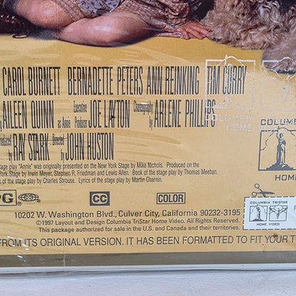 Annie Broadway Tribute Edition VHS Tape - Columbia Tristar Family Collection